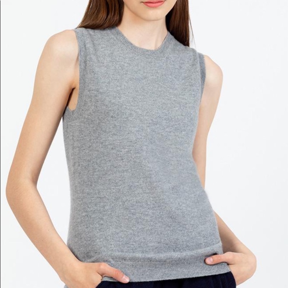 100% Cashmere French Connection Sleeveless Top